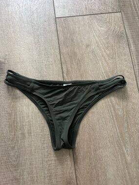 Dippin' Daisy's Olive Green Strappy Bikini Bottom